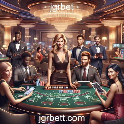 Experiência Imersiva no Cassino Ao Vivo do jgrbet